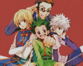 Hunter x Hunter Characters diamond paintings