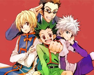 Hunter x Hunter Characters diamond painting