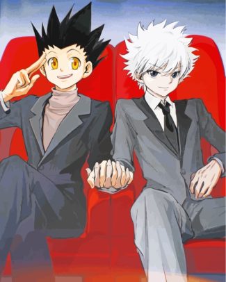 Hunter x Hunter killua And Gon diamond painting