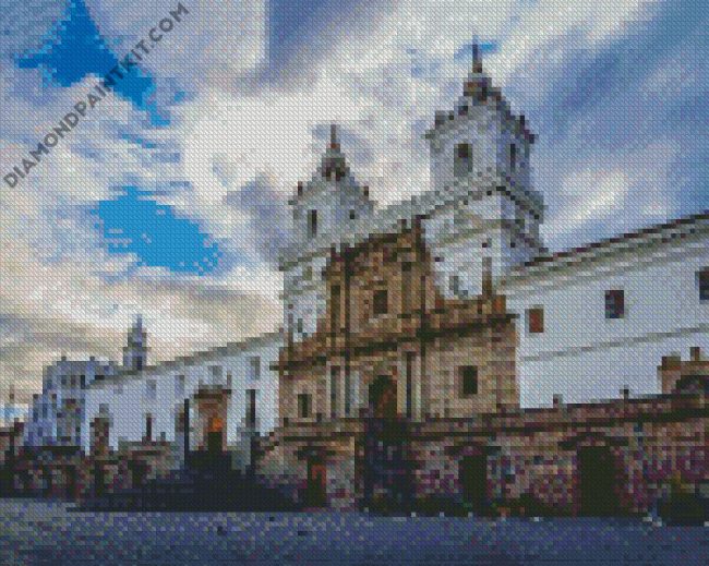 Iglesia de San Francisco ecuador diamond paintings