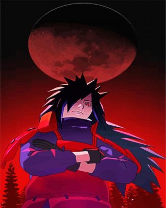 Illustration Madara diamond painting