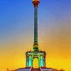 Independence Monument dushanbe diamond painting