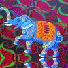 Indian Elephant Art diamond painting