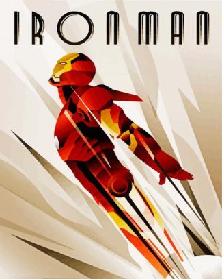 Iron Man Hero Art diamond painting