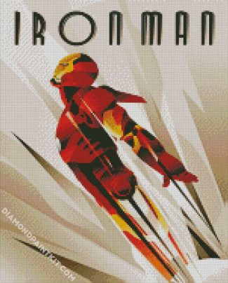 Iron Man Hero Art diamond painting