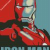 Iron Man Illustration diamond painting