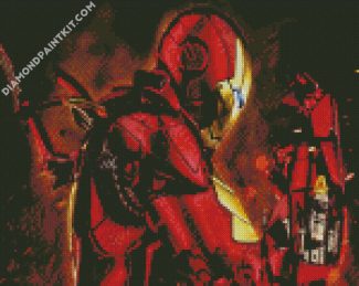 Iron Man Superhero diamond painting