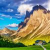 Italy Dolomites diamond painting