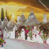 Italy Puglia At Sunset diamond painting