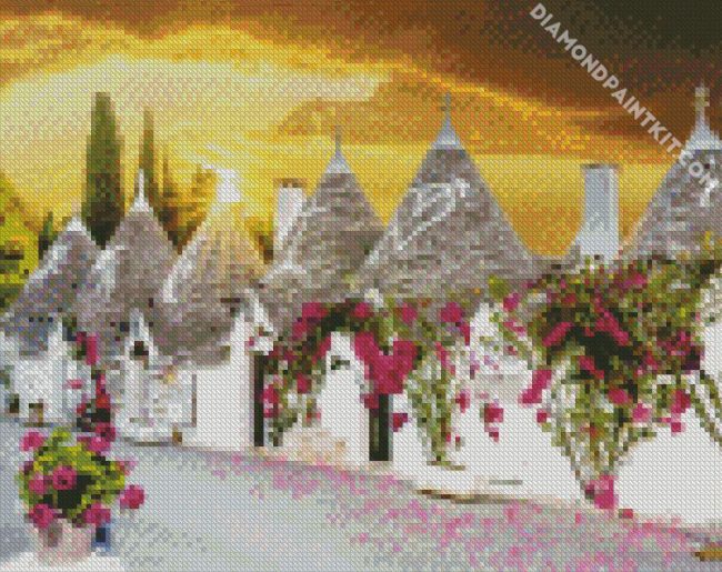 Italy Puglia At Sunset diamond painting