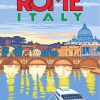 Italy Rome City diamond painting