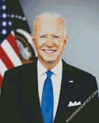 Joe Biden USA President diamond painting