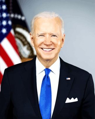 Joe Biden USA President diamond painting