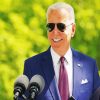 Joe Biden Wearing Glasses diamond painting