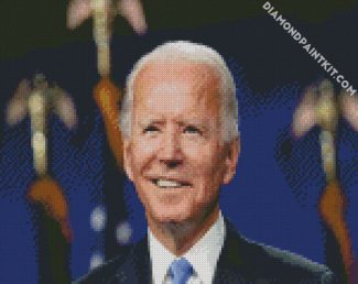 Joe Biden diamond painting