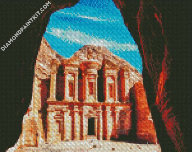 Jordan Petra Historical Place diamond painting