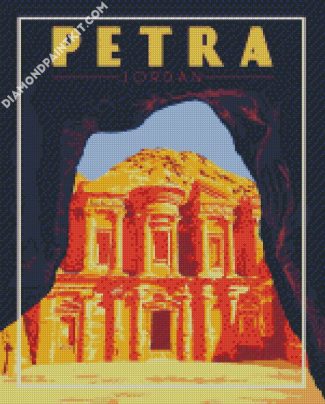 Jordan Petra Poster diamond painting