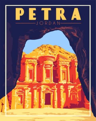 Jordan Petra Poster diamond painting