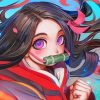 Kamado Nezuko diamond painting