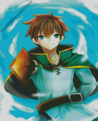 Kazuma Satou Konosuba Anime diamond painting