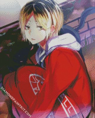 Kenma Kozume diamond painting