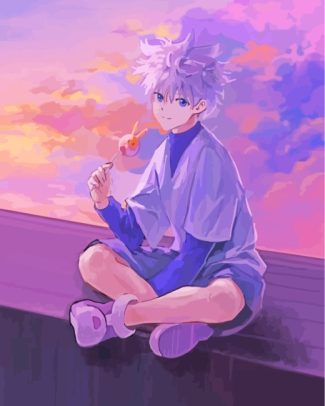 Killua Zoldyck Anime Boy diamond painting