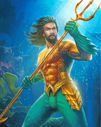 King Of Atlantis aquaman diamond painting