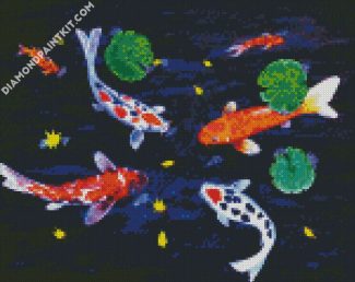 Koi Fish diamond painting