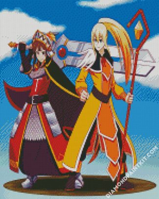 Konosuba Darkness And Megumin diamond painting