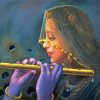 Krishna Flute diamond painting