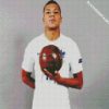 Kylian Mbappe Football Player diamond paintings