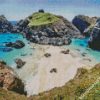 Kynance Cove Cornwall diamond painting