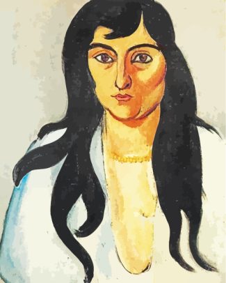 Laurette With Long locks Matisse Art diamond painting