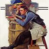 Law Student Norman Rockwell diamond painting