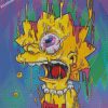 Lisa Simpson Illustration diamond paintings