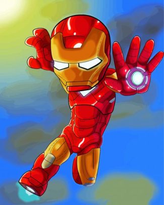 Little Iron Man diamond painting