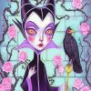 Little maleficent diamond painting