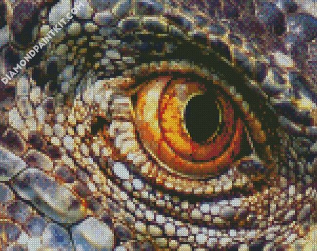 Lizard Eye diamond painting