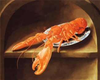 Lobster Still Life diamond painting