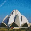 Lotus Temple diamond painting