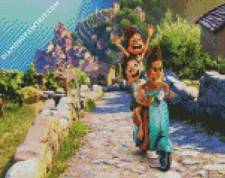 Luca And Friends Movie diamond painting