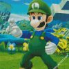 Luigi Mario Game diamond painting