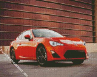 Luxury Toyota Car diamond painting