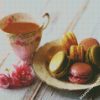 Macarons And Tea diamond painting