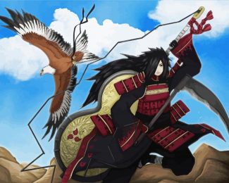 Madara And Eagle diamond painting