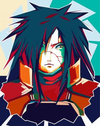 Madara Uchiha Pop Art diamond painting