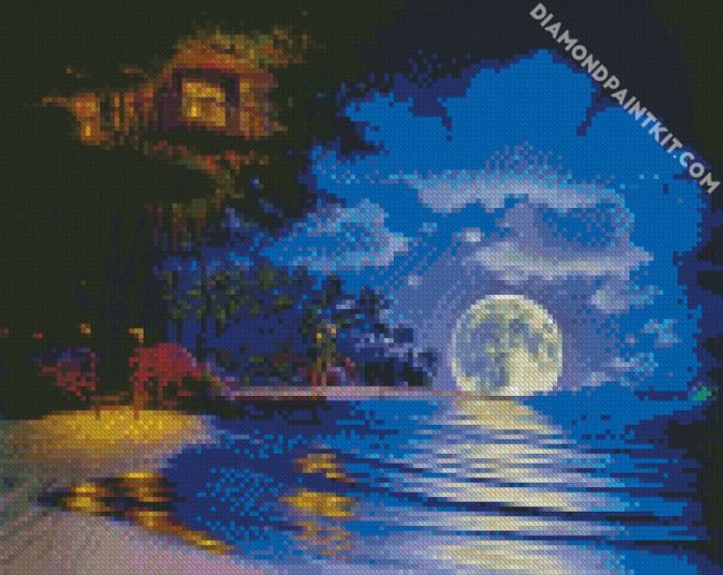 Magical Island diamond paintings