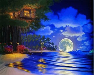 Magical Island diamond painting