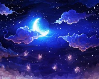 Magical Moonlight diamond painting