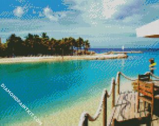 Mambo Beach curacao diamond paintings